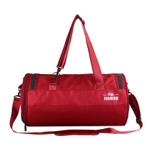 Sports Gym Bag Custom Logo Letter Reflective One-Shoulder Travel Bag Portable Yoga Bag